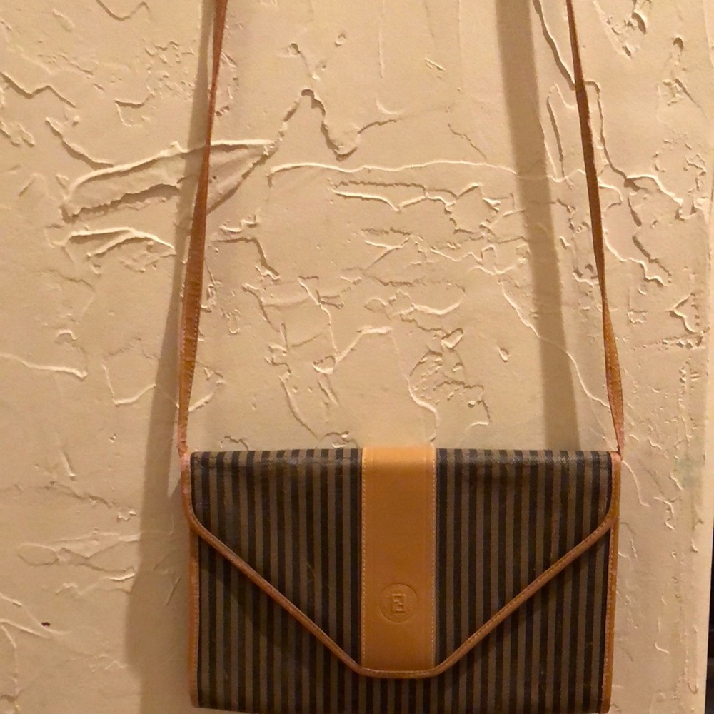 Authentic  Fendi Roma Crossbody bag with dust bag
